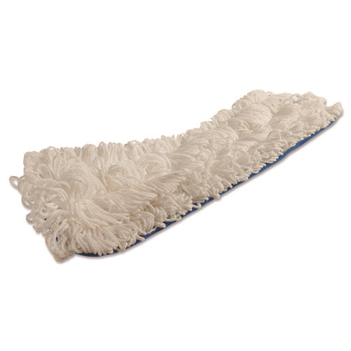 Image of Rubbermaid® Commercial Flow Flat Mop, Nylon, 18", White,