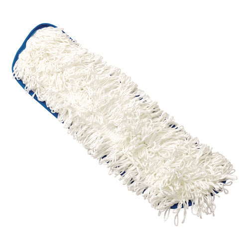 Image of Rubbermaid® Commercial Flow Flat Mop, Nylon, 18", White,