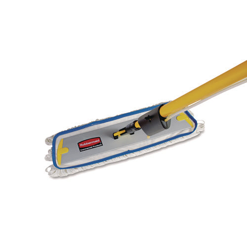 Image of Rubbermaid® Commercial Flow Flat Mop, Nylon, 18", White,