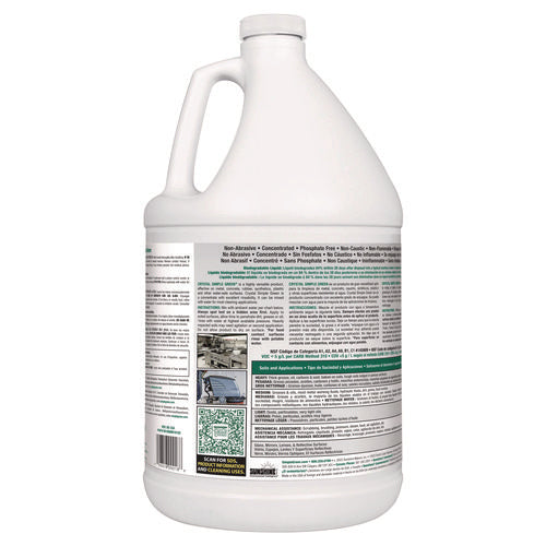Image of Simple Green® Crystal Industrial Cleaner/degreaser, 1 Gal Bottle, 6/carton