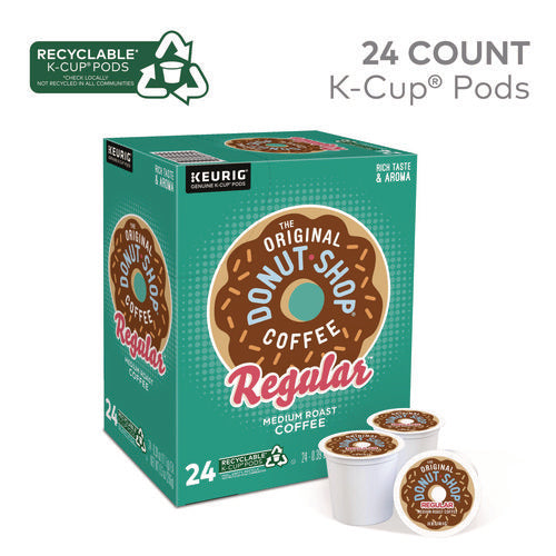 Image of The Original Donut Shop® Donut Shop Coffee K-Cups, Regular, 24/box