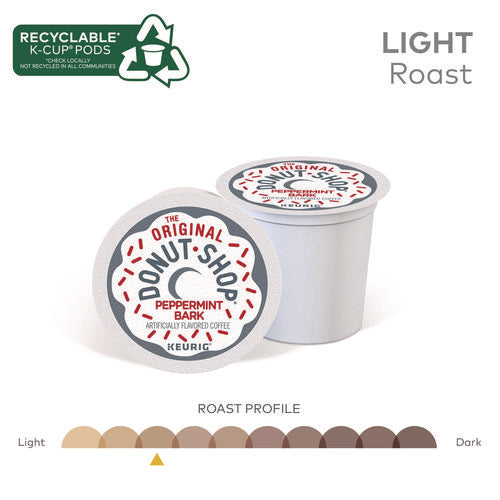 Image of The Original Donut Shop® Peppermint Bark K-Cup Pods, 24/box