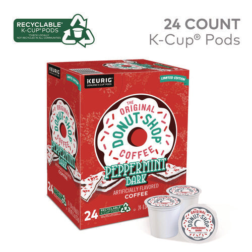 Image of The Original Donut Shop® Peppermint Bark K-Cup Pods, 24/box