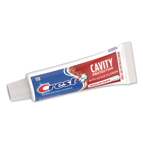 Image of Crest® Cavity Protection Toothpaste, Personal Size, 0.85 oz Tube, 240/Carton