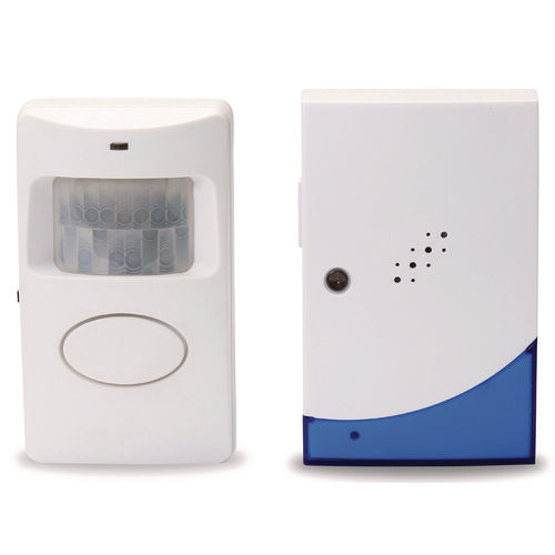 Image of Tatco Visitor Arrival/Departure Chime, Battery Operated, White