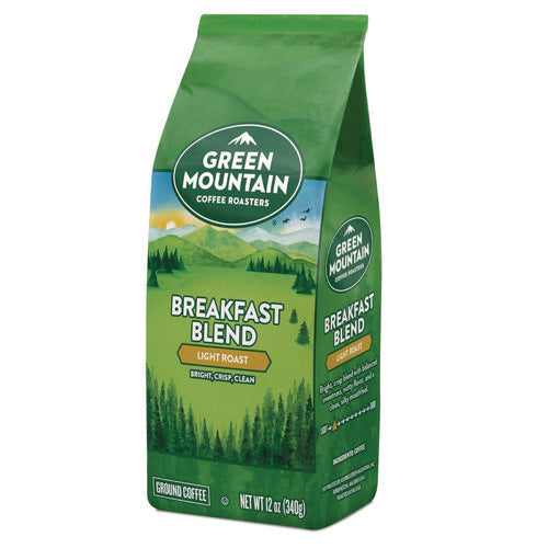 Image of Green Mountain Coffee® Breakfast Blend Ground Coffee, 12 Oz Bag