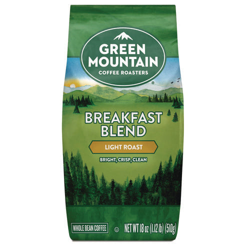Image of Green Mountain Coffee® Breakfast Blend Whole Bean Coffee, 18 oz Bag