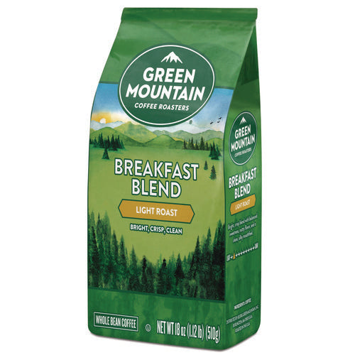 Image of Green Mountain Coffee® Breakfast Blend Whole Bean Coffee, 18 oz Bag