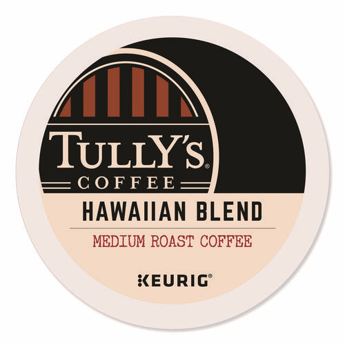 Image of Tully's Coffee® Hawaiian Blend Coffee K-Cups, 96/carton