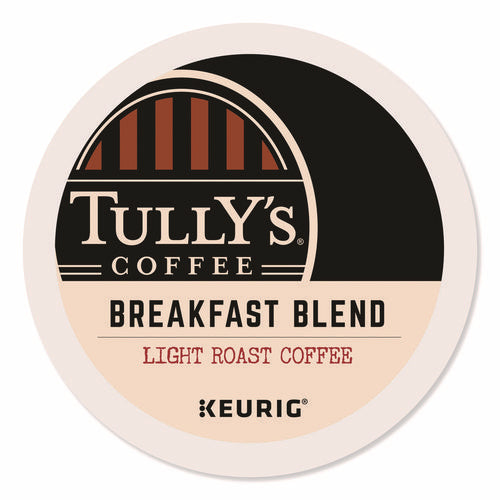 Image of Tully's Coffee® Breakfast Blend Coffee K-Cups, 24/box