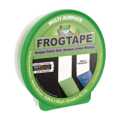 Image of Duck® FrogTape Multi-Surface Painting Tape, 0.94" x 45 yds, Green