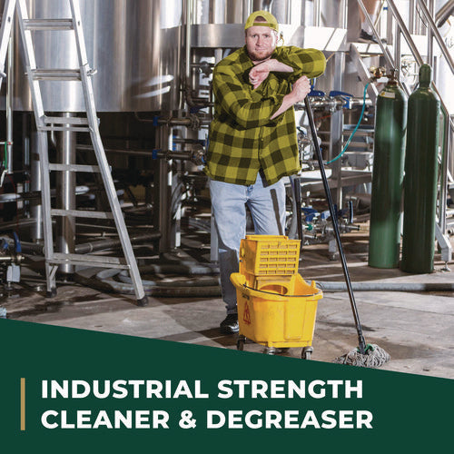 Image of Simple Green® Industrial Cleaner And Degreaser, Concentrated, Lemon, 1 Gal Bottle, 6/carton