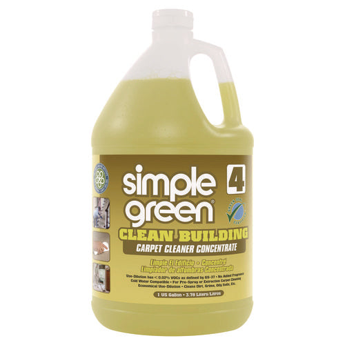 Image of Simple Green® Clean Building Carpet Cleaner Concentrate, Unscented, 1gal Bottle