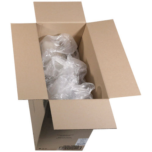 Image of Pactiv Evergreen EarthChoice Tamper Evident Recycled Hinged Lid Deli Container, 24 oz, 7.25 x 6.37 x 2, Clear, Plastic, 231/Carton