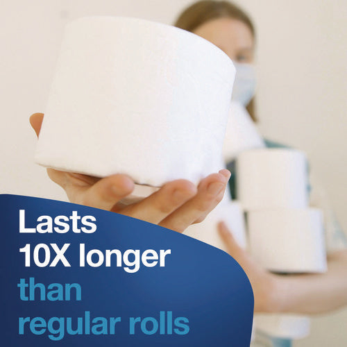 Image of Tork® Advanced Coreless High Capacity Bath Tissue, 2-Ply, White, 1,000 Sheets/Roll, 12 Rolls/Carton