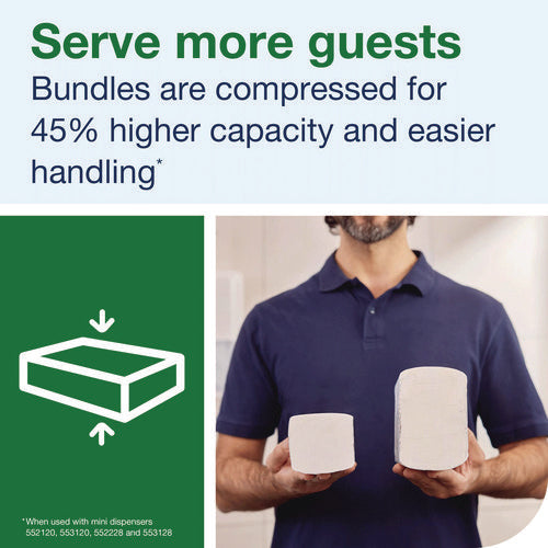 Image of Tork® Xpress Compressed Multifold Hand Towels, 1-Ply, 8.3 x 9.45, White, 200/Pack, 12 Packs/Carton