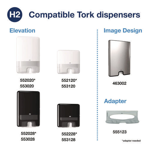 Image of Tork® Xpress Compressed Multifold Hand Towels, 1-Ply, 8.3 x 9.25, White, 250/Pack, 12 Packs/Carton
