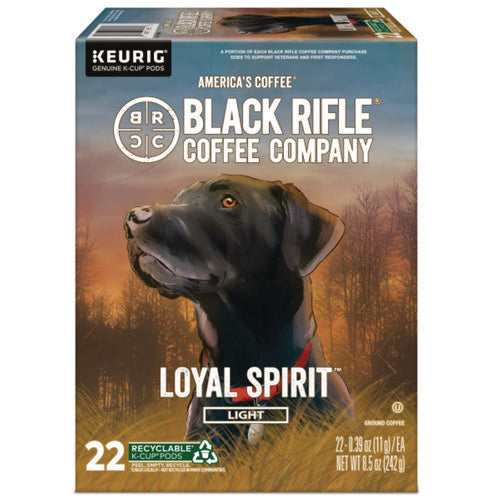 Image of Black Rifle® Coffee Company Loyal Spirit Coffee K-Cups, 22/Box