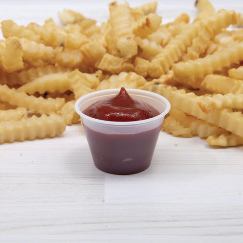 Image of SOLO® Portion Containers, 2.5 oz, Plastic, Translucent, 2,500/Carton