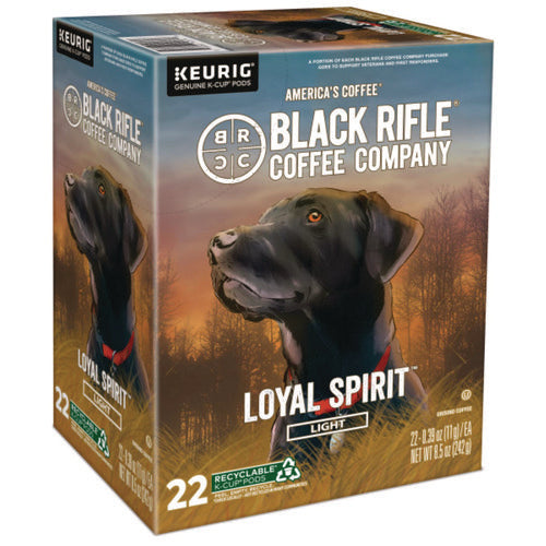 Image of Black Rifle® Coffee Company Loyal Spirit Coffee K-Cups, 88/Carton