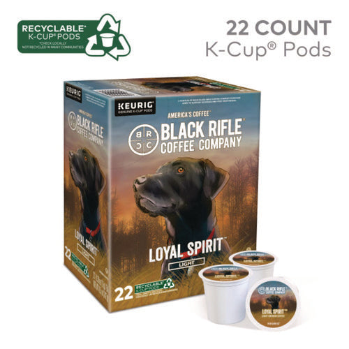 Image of Black Rifle® Coffee Company Loyal Spirit Coffee K-Cups, 88/Carton