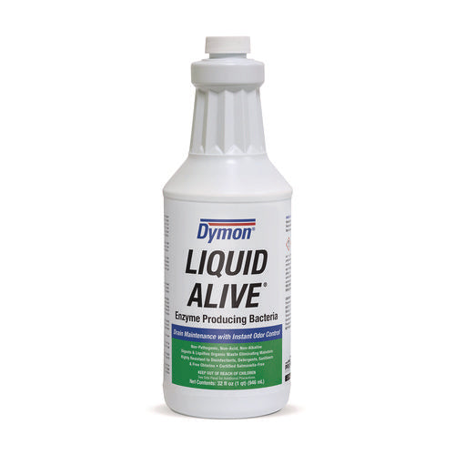 Image of Dymon® LIQUID ALIVE Enzyme Producing Bacteria, 32 oz Bottle, 12/Carton