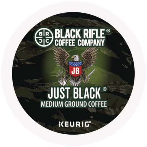 Image of Black Rifle® Coffee Company Just Black Coffee K-Cups, 22/Box