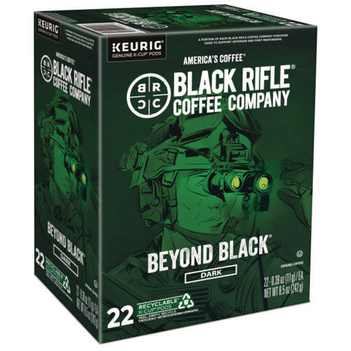 Image of Black Rifle® Coffee Company Beyond Black Coffee K-Cups, 22/Box