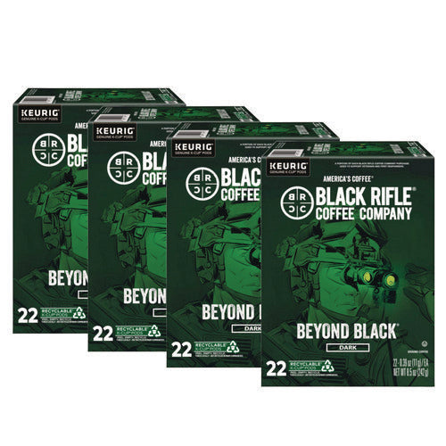 Image of Black Rifle® Coffee Company Beyond Black Coffee K-Cups, 88/Carton