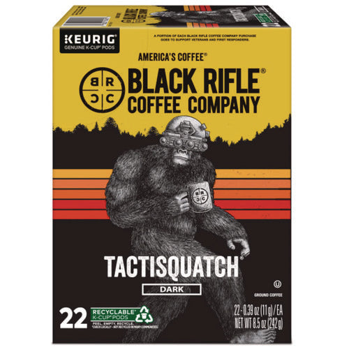 Image of Black Rifle® Coffee Company Tactisquatch Coffee K-Cups, 22/Box