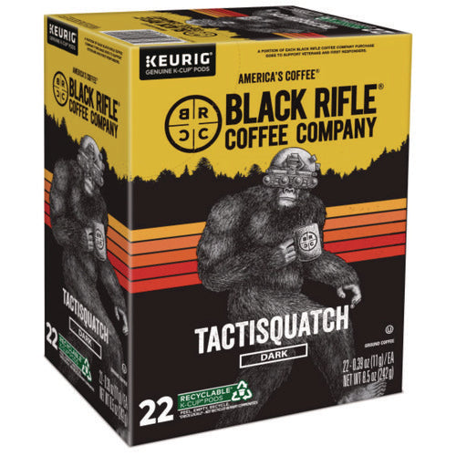 Image of Black Rifle® Coffee Company Tactisquatch Coffee K-Cups, 22/Box