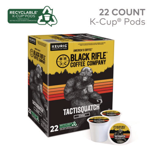 Image of Black Rifle® Coffee Company Tactisquatch Coffee K-Cups, 22/Box