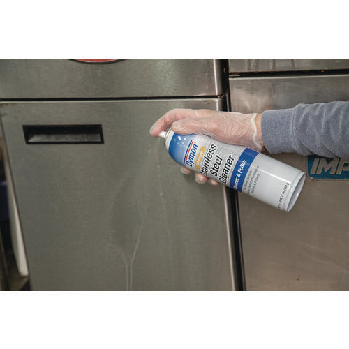 Image of Dymon® Stainless Steel Cleaner, 16 Oz Aerosol Spray, 12/carton
