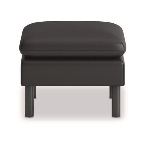 Image of HON® Parkwyn Series Ottoman, 23" x 23" x 17.5", Black