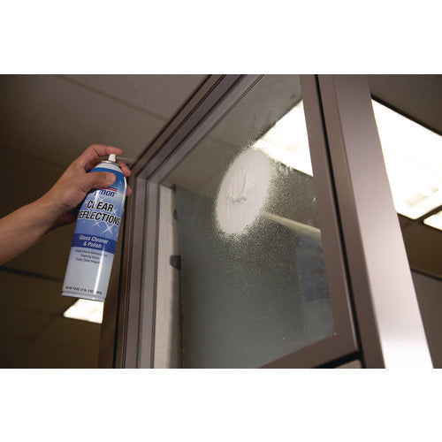 Image of Dymon® Clear Reflections Mirror And Glass Cleaner, 20 Oz Aerosol Spray, 12/carton