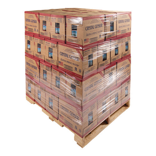 Image of Crystal Geyser® Alpine Spring Water, 1 Gal Bottle, 6/Carton, 48 Cartons/Pallet