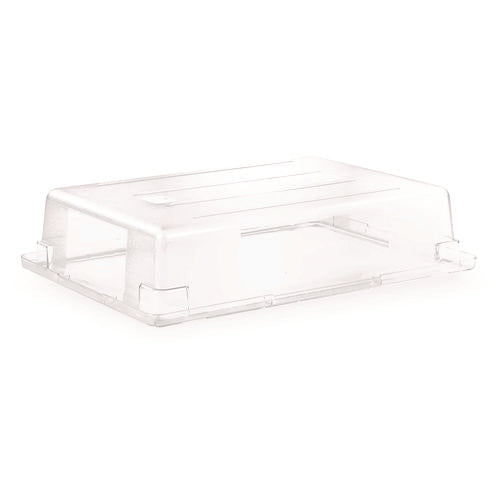 Image of Carlisle StorPlus Polycarbonate Food Storage Container, 8.5 gal, 18 x 26 x 6, Clear, Plastic