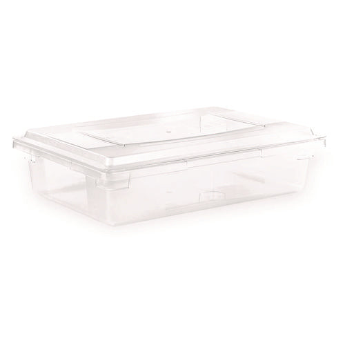 Image of Carlisle StorPlus Polycarbonate Food Storage Container, 8.5 gal, 18 x 26 x 6, Clear, Plastic