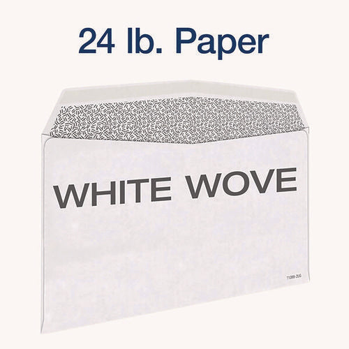 Image of TOPS 1099 Double Window Envelope, Commercial Flap, Gummed Closure, 5.63 x 9, White, 24/Pack