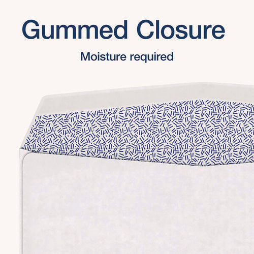 Image of TOPS 1099 Double Window Envelope, Commercial Flap, Gummed Closure, 3.75 x 8.75, White, 24/Pack
