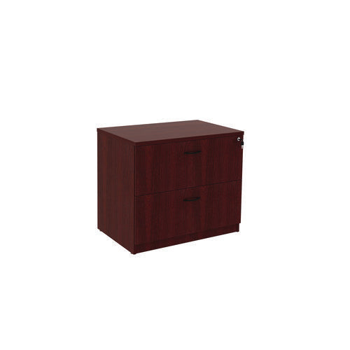 Image of Alera® Alera Valencia Series Lateral File, 2 Legal/letter-Size File Drawers, Mahogany, 34" X 22.75" X 29.5"