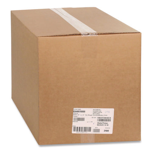 Image of Pactiv Evergreen SmartLock PET Hinged Lid Bakery Container, 8.75 x 8.25 x 3.63, Clear, Plastic, 200/Carton