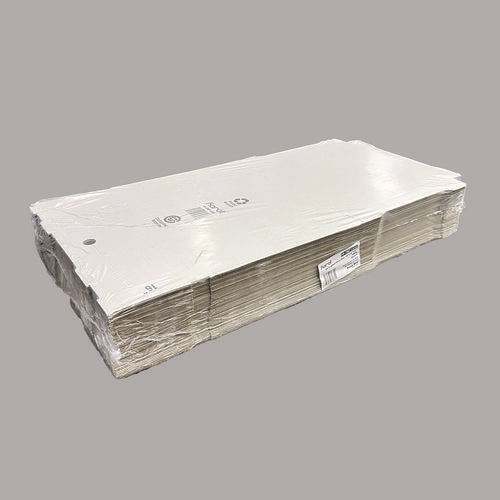 Image of Karat® Corrugated Paper Boxes, 16 x 16 x 1.97, White/Brown, 50/Carton