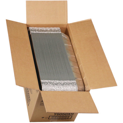 Image of Pactiv Evergreen Aluminum Steam Table Pan, Full-Size Deep, 3.4" Deep, 19.6 x 11.6, 40/Carton