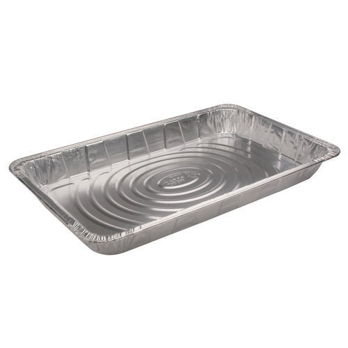 Image of Pactiv Evergreen Aluminum Steam Table Pan, Full-Size Medium, 2.2" Deep, 19.6 x 11.6, 40/Carton