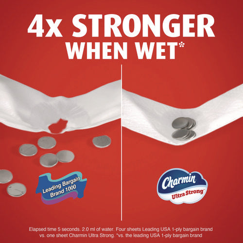 Image of Charmin® Ultra Strong Bathroom Tissue, Septic Safe, 2-Ply, White, 220 Sheet/Roll, 18/Pack