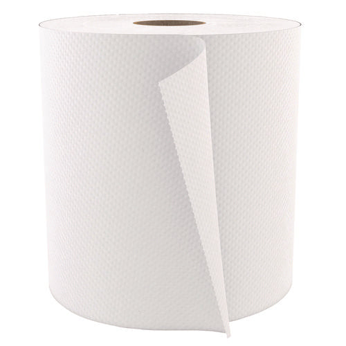 Image of Cascades PRO Select Roll Paper Towels, 1-Ply, 7.88" x 1,000 ft, White, 6/Carton