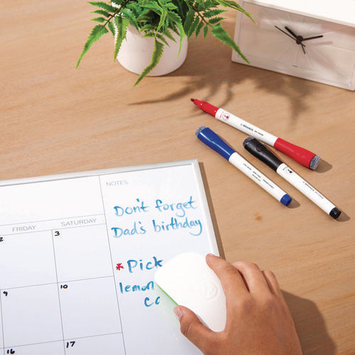 Image of U Brands Classic Magnetic Dry Erase Board Eraser, 6.99" x 3.78" x 0.98"