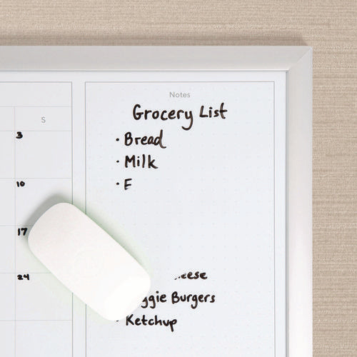 Image of U Brands Classic Magnetic Dry Erase Board Eraser, 6.99" x 3.78" x 0.98"
