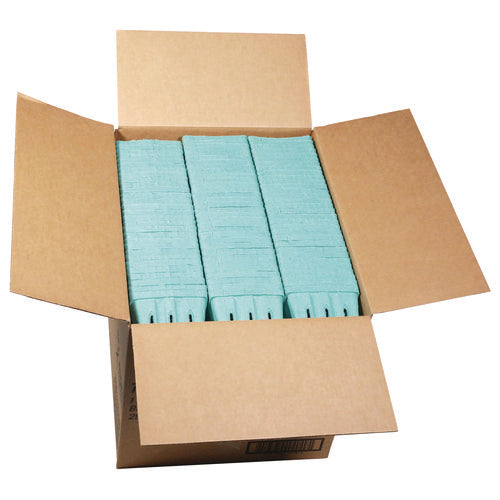 Image of Pactiv Evergreen Berigard Molded Fiber Berry Basket, Quart, 5.5 x 5.5 x 3.25, Green, 297/Carton